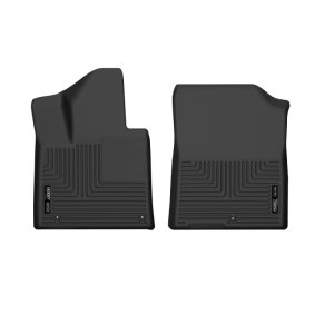 Kia Sorento Floor Liners - Front - Husky Liners - X-act Contour - Black - 2022+